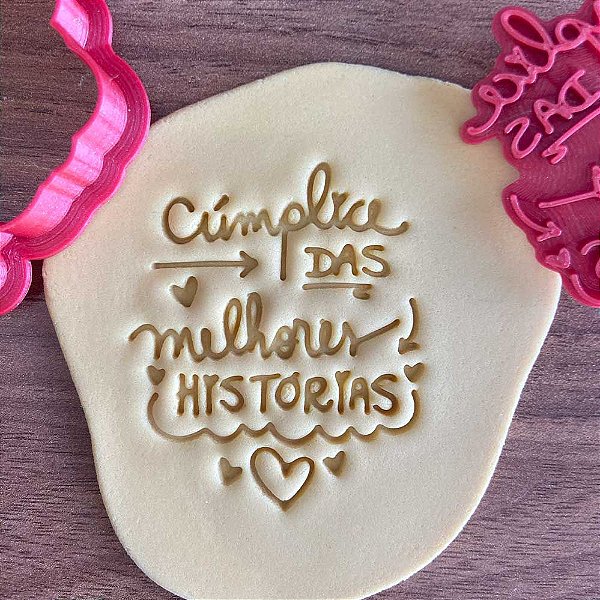 Cortador Marcador Amigo Cúmplice Melhores Histórias