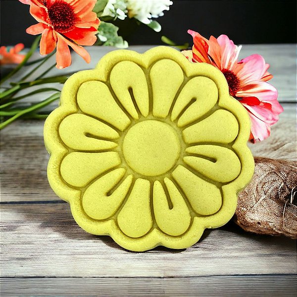 Cortador Biscoito Flor Margarida Pétalas Fofas
