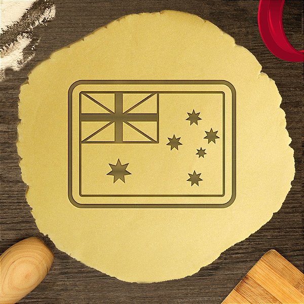Cortador Biscoito Bandeida da Austrália