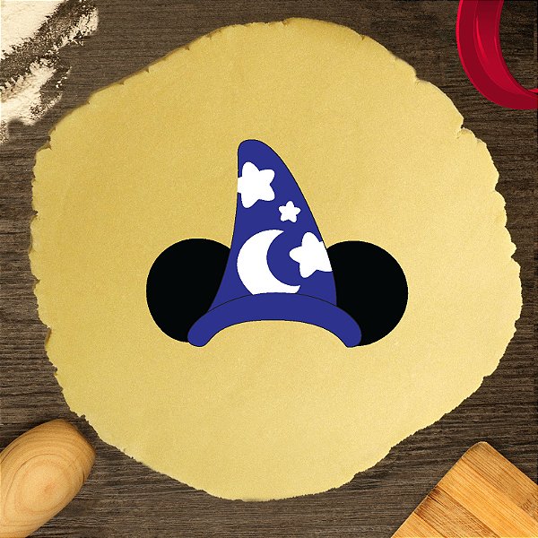 Cortador Modular Mickey Chapéu de Mago