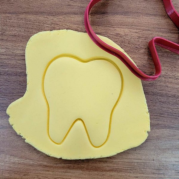 Cortador Pasta Biscoito Dente de Leite Batizado
