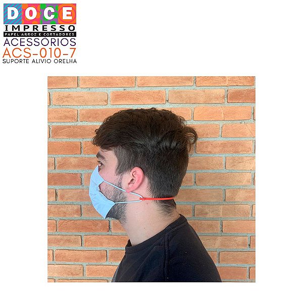 Suporte Conforto Alívio Salva Orelhas Máscara Facial - Kit 3 peças