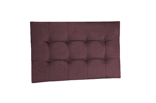 Cabeceira painel para cama box Solteiro 90cm - Rose Escuro