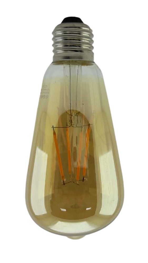Lâmpada de Filamento de Led ST64  Pera