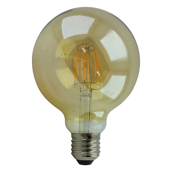 Lâmpada de Filamento de Led Globo G125