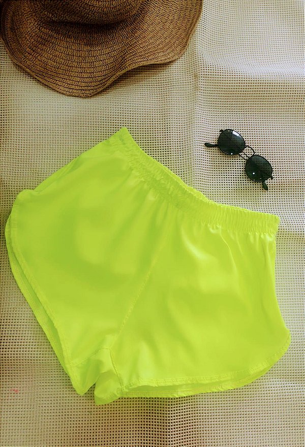 Short microfibra feminino