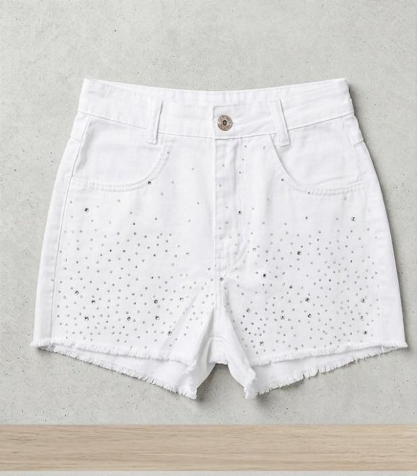 Short jeans branco