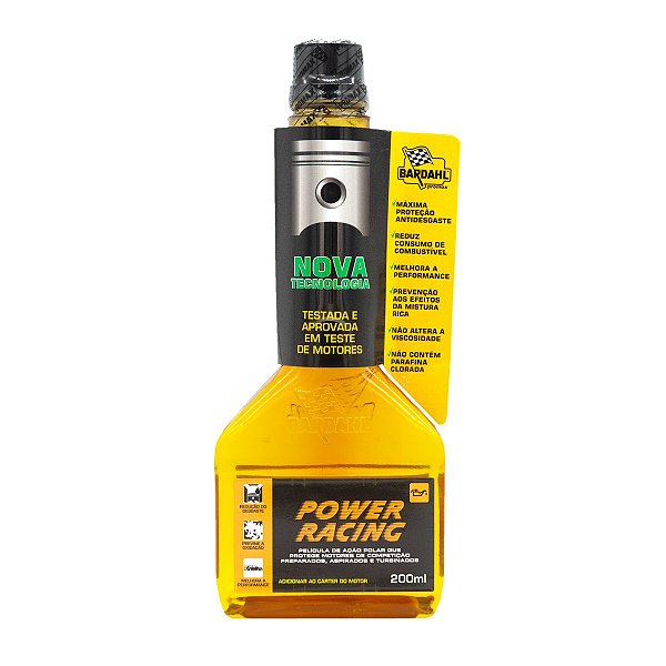 Aditivo Bardahl Power Racing Para Motor Turbinado e Aspirado