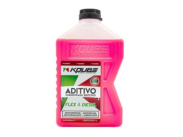 Aditivo Radiador Concentrado Sintético Koube Rosa 1 Litro