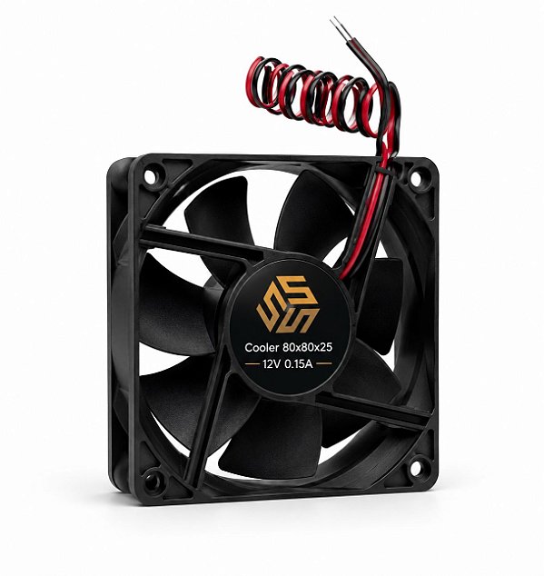Micro Ventilador 80x80x25 Gc Fan Cooler 12v