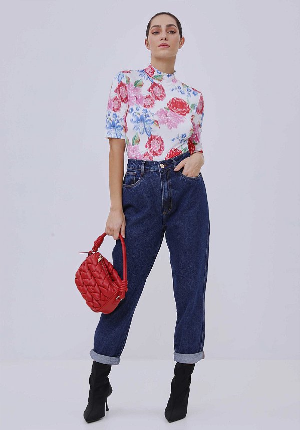 Calça Jeans Luna Mom Super High
