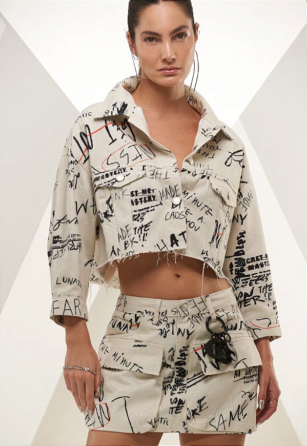 SAIA ESTAMPADA