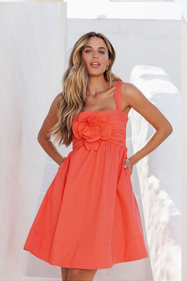 VESTIDO CURTO BUSTO DRAPEADO