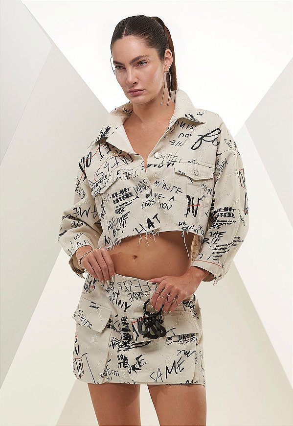 JAQUETA ESTAMPADO