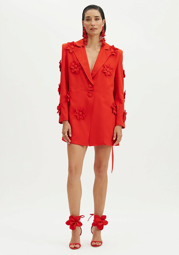 BLAZER VESTIDO BORDADO