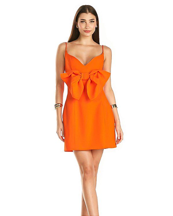 VESTIDO CURTO LACO FRENTE