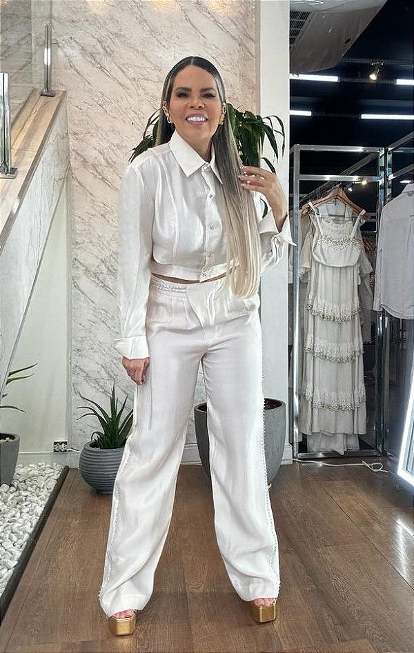 CAMISA CROPPED CUT OUT