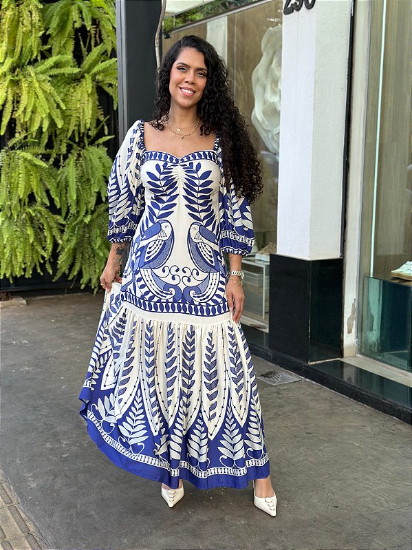 VESTIDO LONGO SAMAMBAIA
