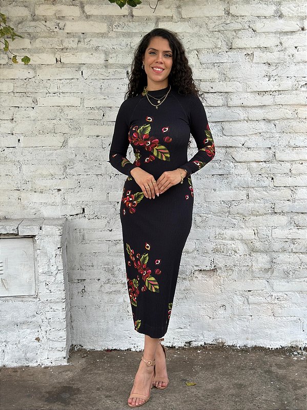VESTIDO MIDI GUARA