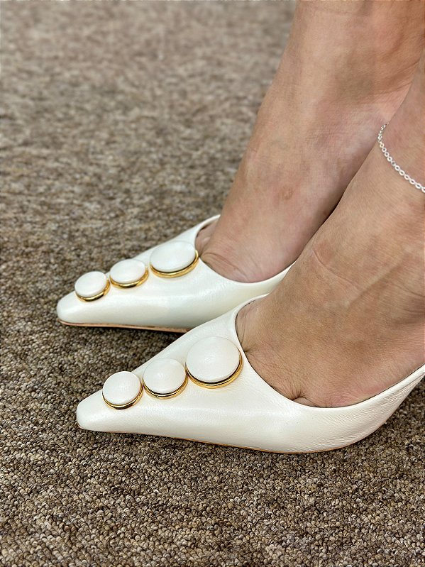 SANDALIA FEMININA COURO