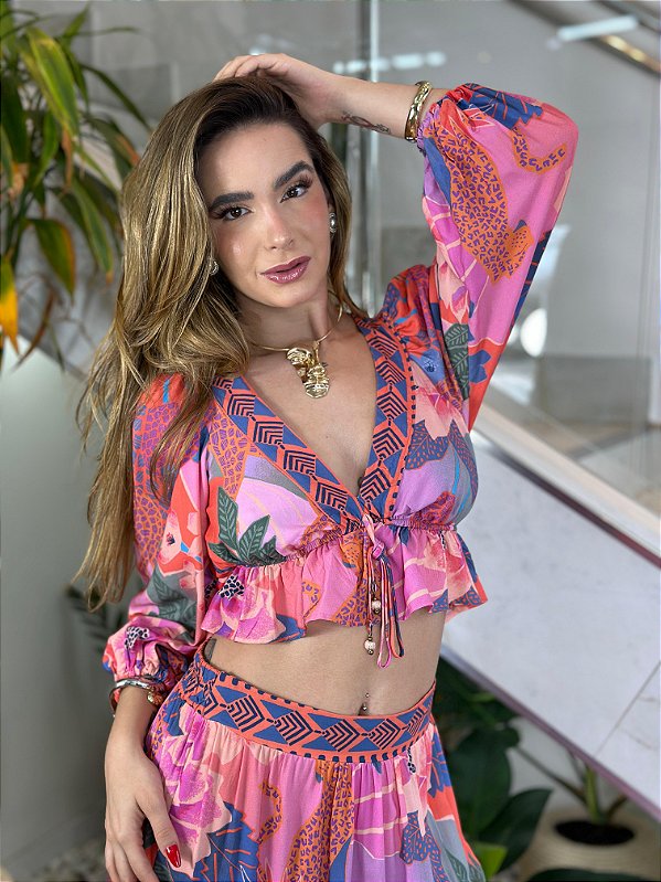 BLUSA FLORESTA FLORIDA