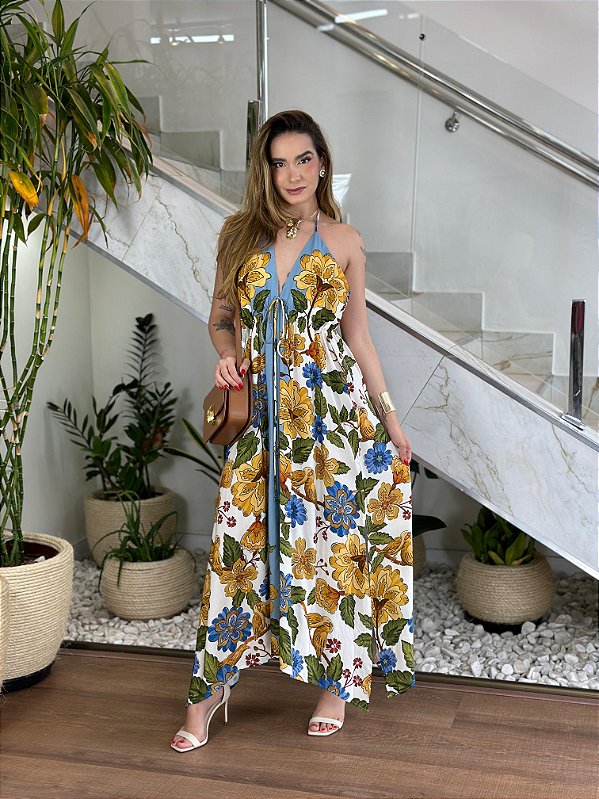 VESTIDO FRENTE UNICA NATURALEZA