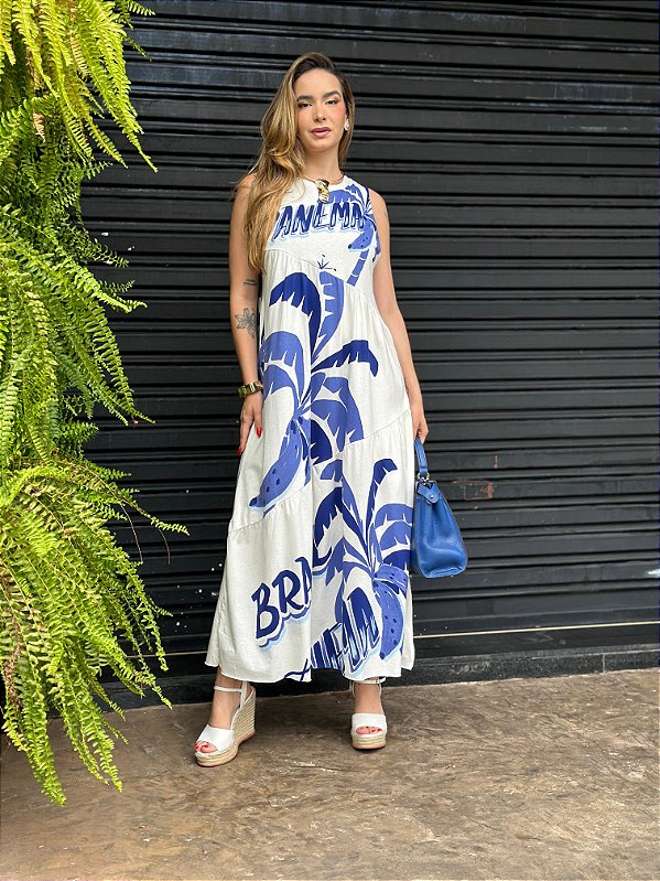 VESTIDO CROPPED PATCH GIRLS RIO IPANEMA