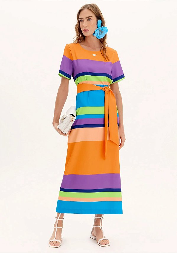 VESTIDO TEE DRESS SUPER MIDI