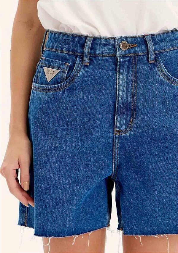 SHORT JEANS MOM SUPER HIGH