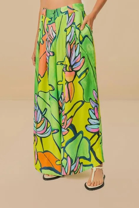 CALÇA PANTALONA BANANA FLORA