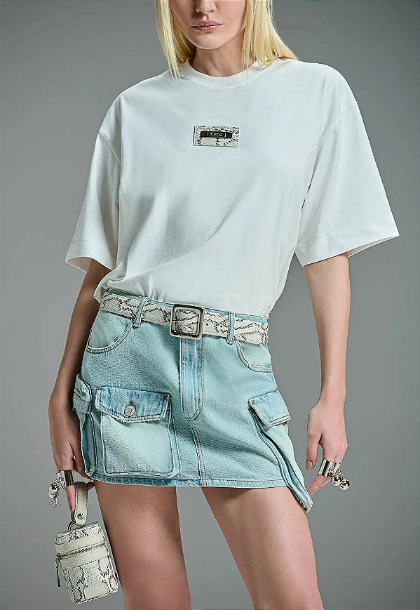 SAIA JEANS COM BOLSO LATERAL