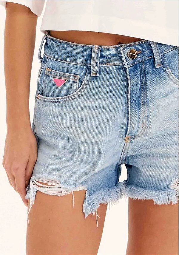 SHORT JEANS COMFORT HIGH