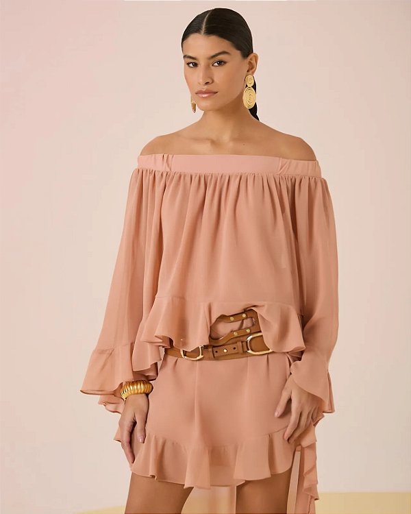 VESTIDO OMBRO A OMBROS