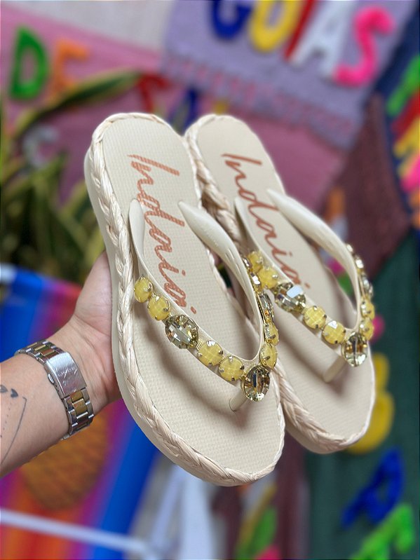 CHINELA FLAT DUPLA CORDA