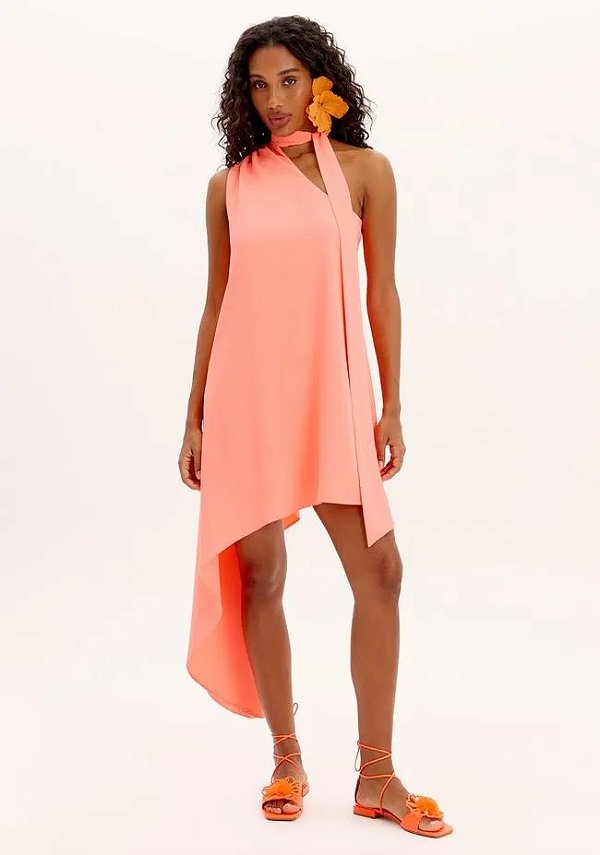 VESTIDO ASSIMÉTRICO OMBRO ÚNICO