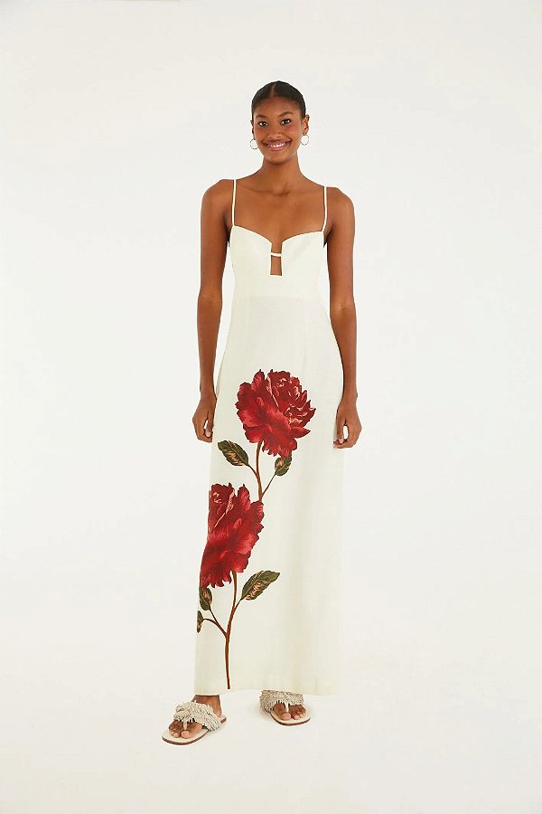 VESTIDO CROPPED FLOR ROSALIA