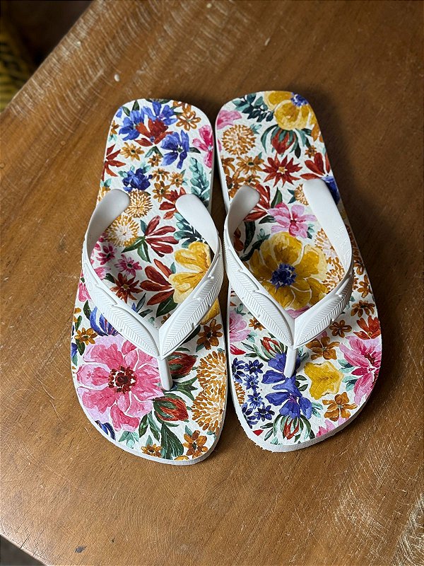 CALÇADO SANDÁLIA SALTO RASTEIRO SINTÉTICO