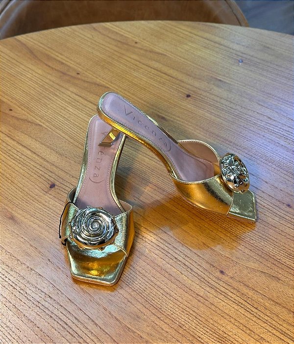 CALÇADOS SANDALIA SALTO MEDIO