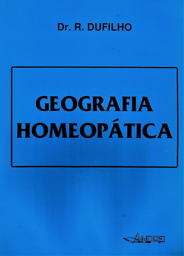 GEOGRAFIA HOMEOPÁTICA