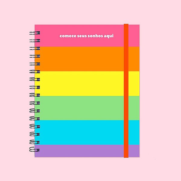 Caderno - Comece seus sonhos