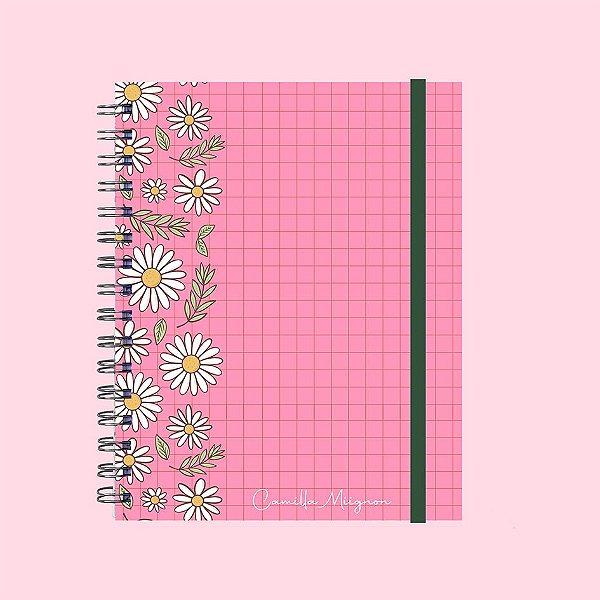 Caderno Universitário - Floral