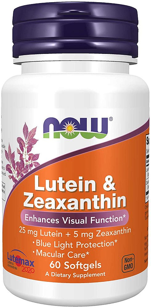 Lutein e Zeaxanthin (60 Caps) Now foods