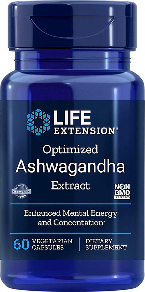 Ashwagandha Extract (60 cápsulas) - Life Extension