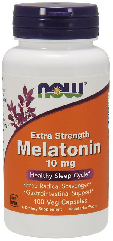 Melatonina 10mg - Extra Forte - Now Foods