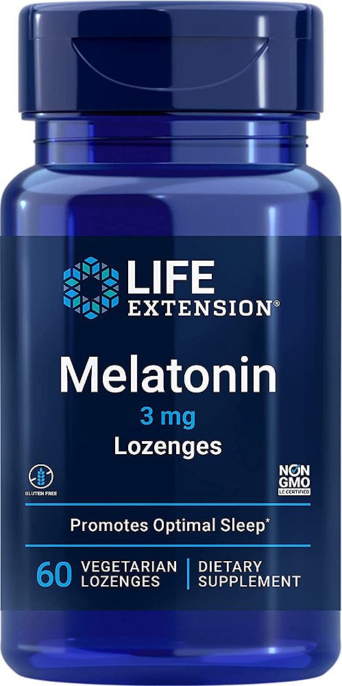 Melatonina 3mg (60 veg) LIFE Extension
