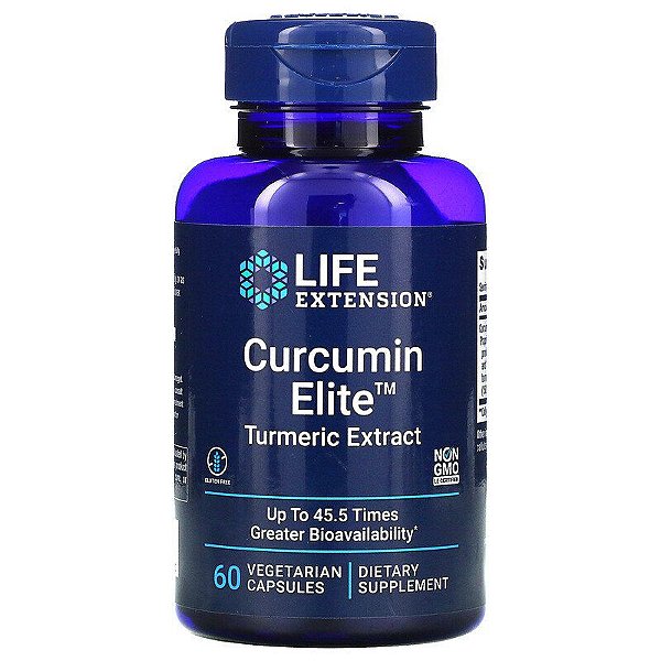 Curcumin Elite Turmeric Extract 60s LIFE Extension