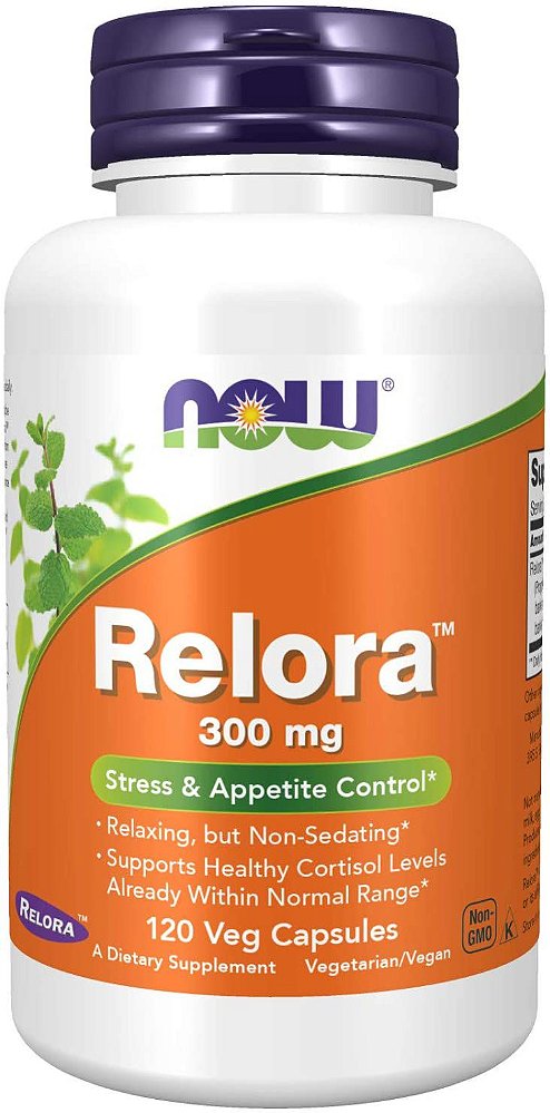 Relora 300mg 120veg Caps Now Foods