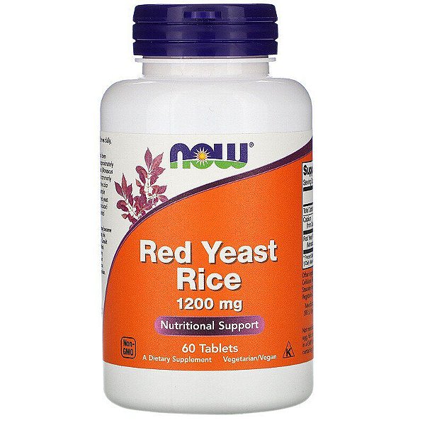 Red Yeast Rice 1200mg 60Veg Capsules
