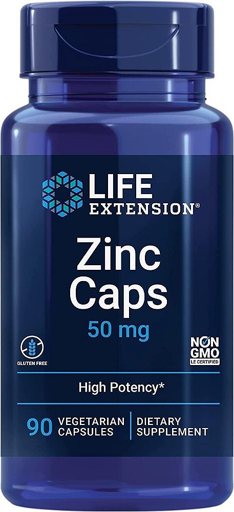ZINC CAPS 50 MG 90 CAPS - LIFE EXTENSION