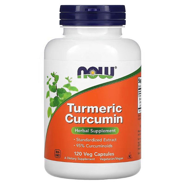 Curcumin (120 cápsulas) - Now Foods